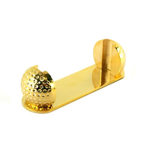 Solid brass golf ball business cardholder tde48 for sale