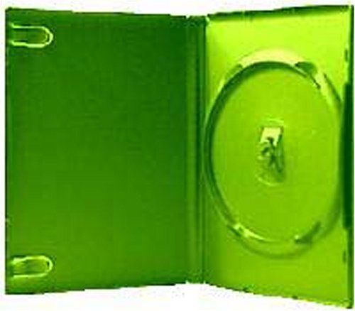 Blank DVD case lot, Xbox Green x35, DVD Black x10, 4 DVD Quad case x2 - 47 total