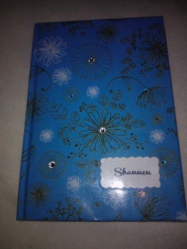 Personalized 2015 diary with hand-made cover - one day per page