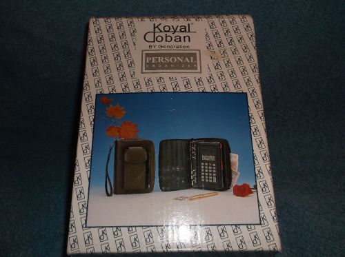 KOYLE DOBAN PERSONAL ORGANIZER BY GENERATIONS NEW IN PACKAGE