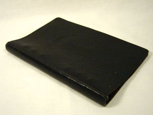 Vintage Mormon Black Leather Binder Salt Lake Temple Planner LDS Deseret Book
