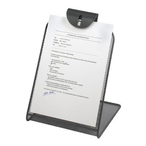 Safco onyx mesh copy holder - steel (2158bl) for sale