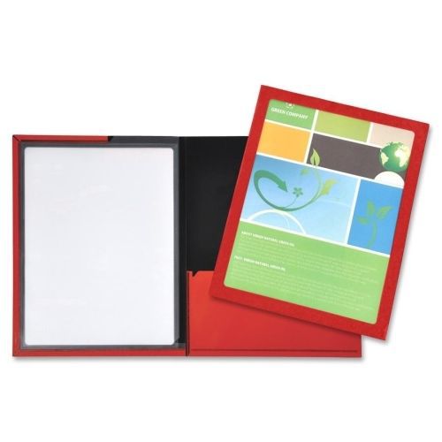 LOT OF 3 Lion Framed View Cover Presentation Folder -Black, Red - 6 TOTAL