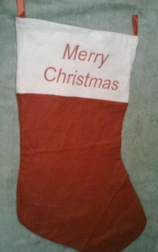 New HUGE LARGE GIANT 36&#034; THATS 3 FEET OF STOCKING Merry Christmas
