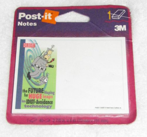 NEW! 3M DILBERT HOPING FOR HUGE LEAPS IN IDIOT-AVOIDANCE TECHNOLOGY POST-ITS