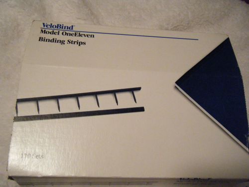 VeloBind OneEleven binding strips and pre-punched covers 11&#034; x 1/2&#034;