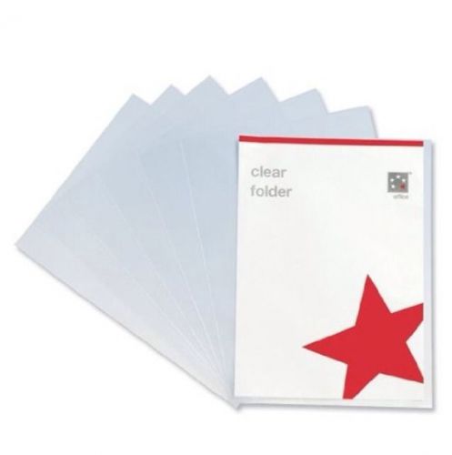 5 Star Plastic Folders Copy Safe 90 Micron A4