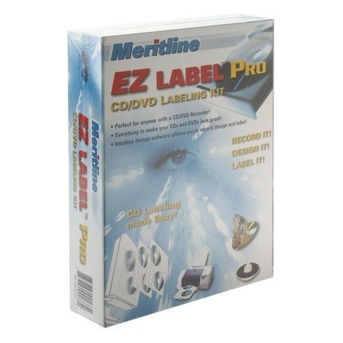 Meritline ez label pro cd dvd label maker labeling kit system for sale