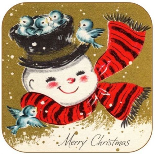 30 Personalized Christmas Snowman Return Address Labels Gift Favor Tags  (sn15)