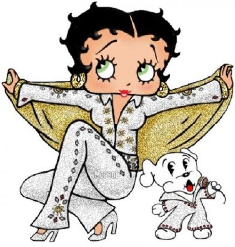 30 Personalized Betty Boop Return Address Labels Gift Favor Tags (mo74)