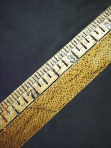 Pre-1969 wood ruler - eagle pencil co., new york - 10 inches - for sale