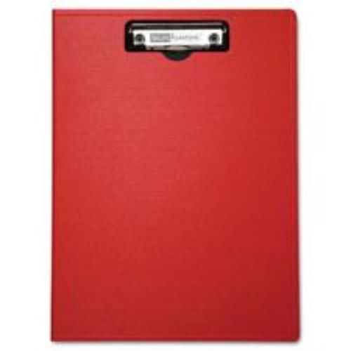 Portfolio Clipboard With Low-Profile Clip 1/2&#039;&#039; Capacity 8 1/2 x 11 Red