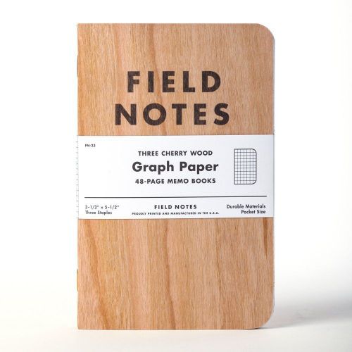 Field Notes Cherry Wood - Graph