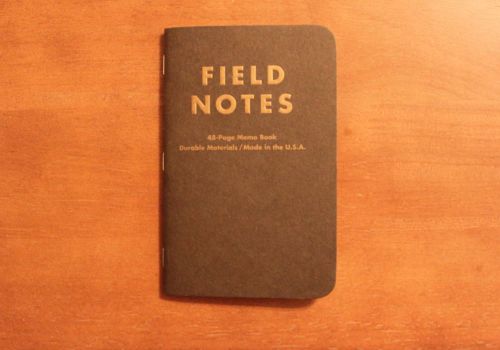 Field Notes Traveling Salesman Limited Edition Fall 2012 Single