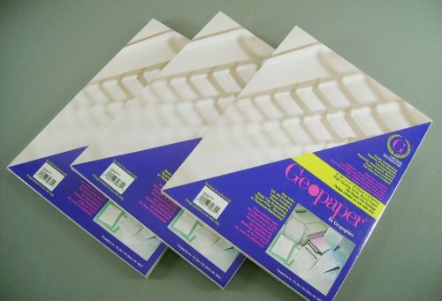 Geographics geopaper stationery 8.5x11 lot 300 keyboard printing copy paper usa for sale