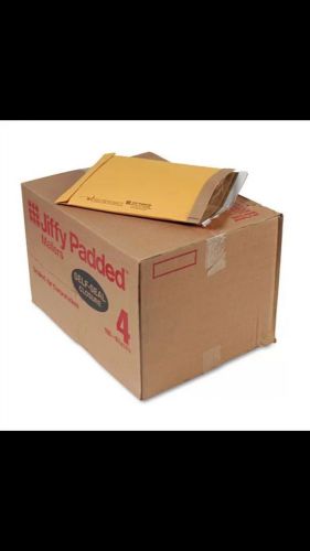 Sealed Air Jiffy Padded Self-Seal Mailer, #4, 9 1/2 X 14 1/2, Golden Brown, 100/
