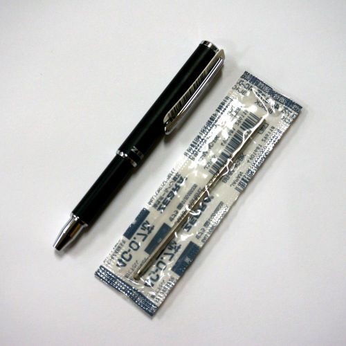 NEW Zebra Mini Ball Point Pen SL-F1 0.7mm Black Body with Black Ink Refill f/s