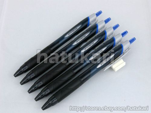 5pcs SXN-150-38 Blue 0.38mm / Jetstream Standard Ballpoint Pen / Uni-ball
