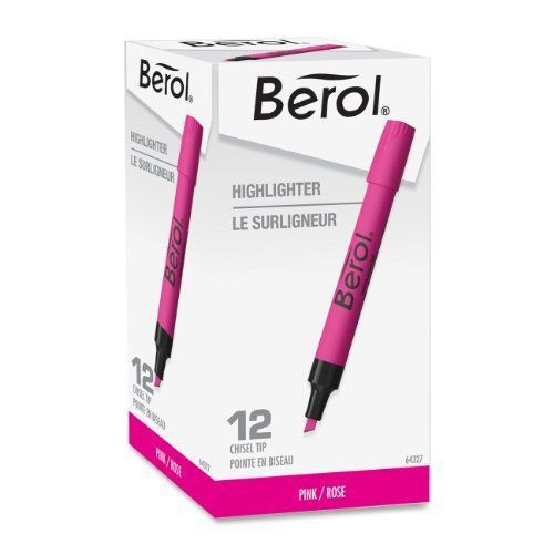 Berol Highlighter - Broad, Narrow Marker Point Type - Chisel Marker (san64327)