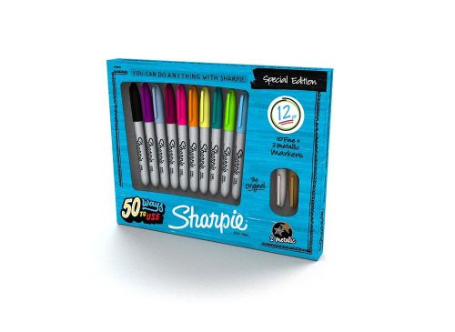 Sharpie Special Edition 12 Piece Permanent Marker Pack (1909896)