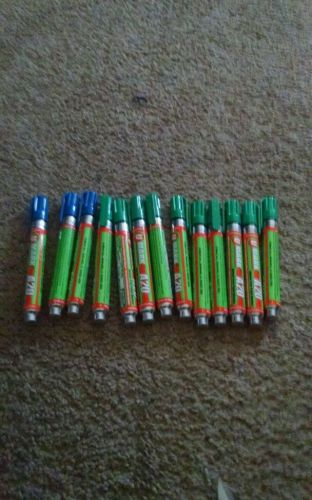 13 U- Mark 10712 A20 Xylene-Free Paint Marker With Reversible Tip mixed lot