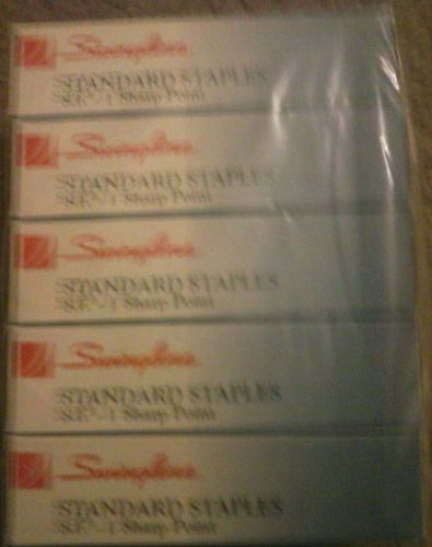 Swingline Staples 5000 per Box 5 Boxes NEW!!! Sealed
