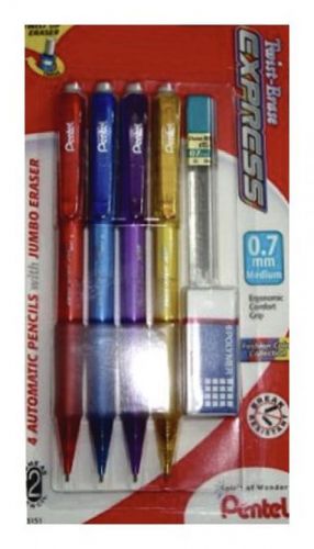 16   PENTEL TWIST ERASE Express .7mm Automatiic Lead Pencils