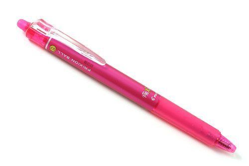 Pilot FriXion Ball Knock Retractable Gel Ink Pen - 0.7 mm - Pink