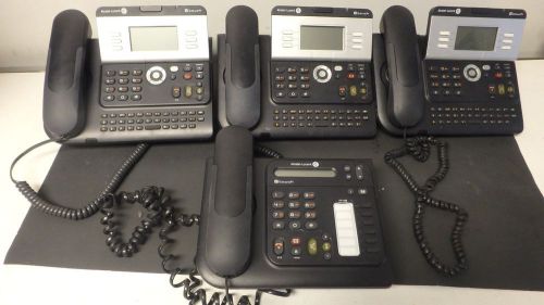 QTY 4 TOTAL Alcatel Lucent 4028 4018 IP Touch Extended Edition Business Phone