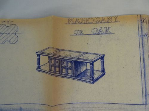 Wood Furniture Designs Blueprint  - Cocktail Table 318 1971
