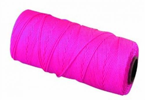 New Bon 11-884 18 No.1000-Feet EZC Bricklayers Braided Nylon Line, Neon Pink