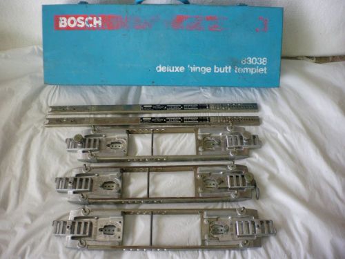 Bosch 8038/Stanley 83002 Door Butt Hinge Templet in Case