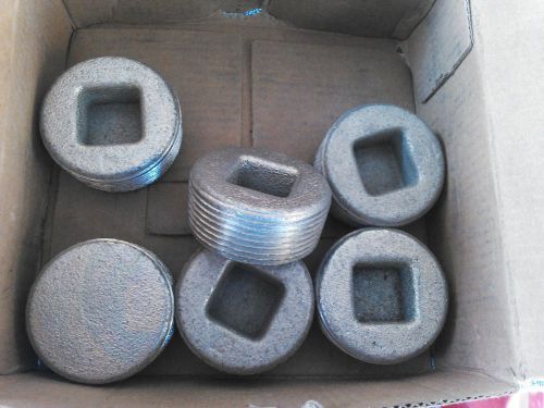 Lot of (6) electrical conduit plug 1 1/2in for sale