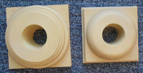 Two sets - 6&#034; cap &amp; base set for wood column dixie pacific for sale