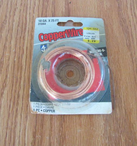 Copper Wire Spools 16 Ga X 25  Dispens o Pack