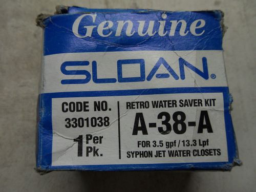 (l14) 1 nib sloan a-38-a water closet flushometer kit for sale