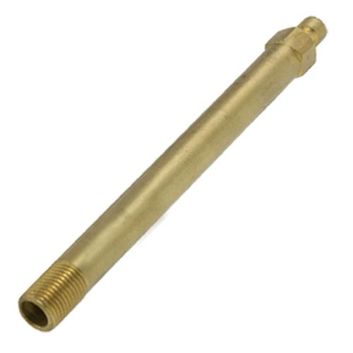 Mold 1/2&#034; Fine Thread Dia Brass Nipple Pipe Quick Fitting Connector 6&#034; Long