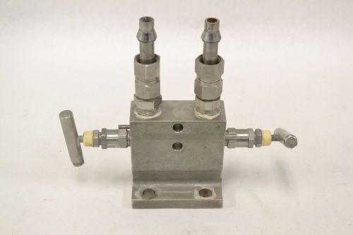 Anderson greenwood m4tlvis-4 316 6000psi 1/2in npt valve manifold b320720 for sale