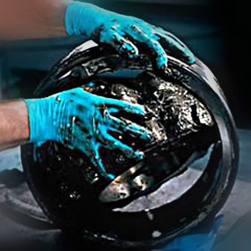 KIMBERLY-CLARK KleenGuard 57373 G10 Blue Nitrile Gloves Large - Box of 100