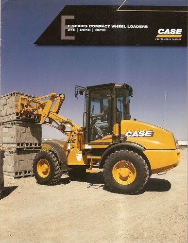 Equipment brochure - case - 21e 221e 321e - e series wheel loader - 2006 (e1633) for sale