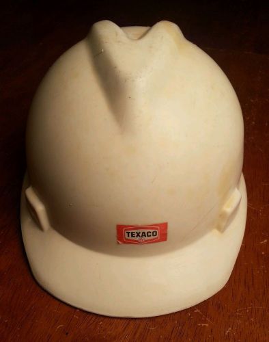 Vintage MSA Texaco hard hat cap 1960s