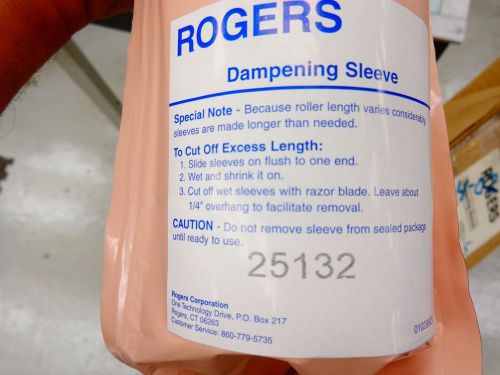 5 rogers dampner sleeves 2 1/2 inch diameter and 33 inches long look save