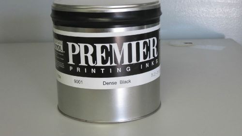 5 lbs DENSE BLACK -PRINTING INK,OFFSET, SHEET FED, COMMERCIAL