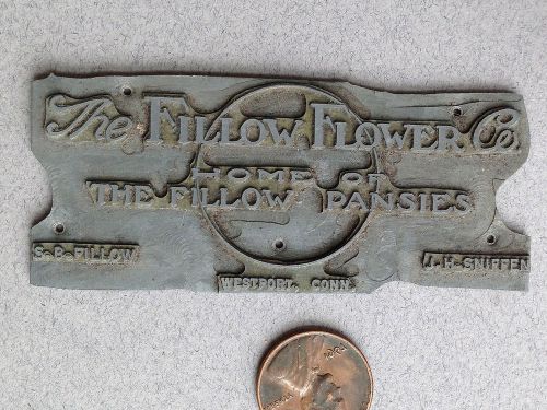 Vintage Letterpress Printing Cut Top -  The Fillow Flower Co.
