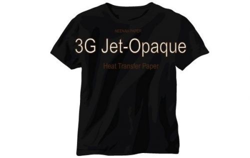 Neenah 3g jet opaque heat transfer paper 8.5x11 (10 sheets) for sale