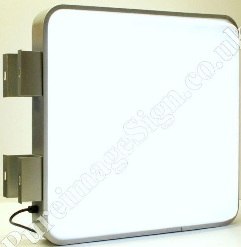 Outdoor 2-sided illuminatiing led light box + design+ printing 55x55cm 22&#034;x22&#034; for sale