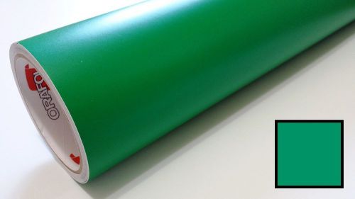 Matte green vinyl wrap graphics decal sticker sheet roll overlay cut &amp; craft 24&#034; for sale