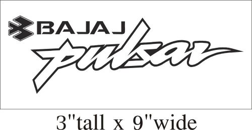 2X Bajaj Bike Logo Funny Car Truck Bumper Vinyl Sticker Decal Decor Art -1616