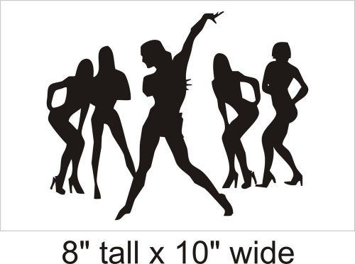 2X Hot Girls Group Car Vinyl Sticker Decal Decor Removable Product F27