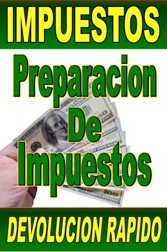 Advertising Poster Sign 24&#034;X36&#034; Income Tax Service (Spanish) Impuestos rapido
